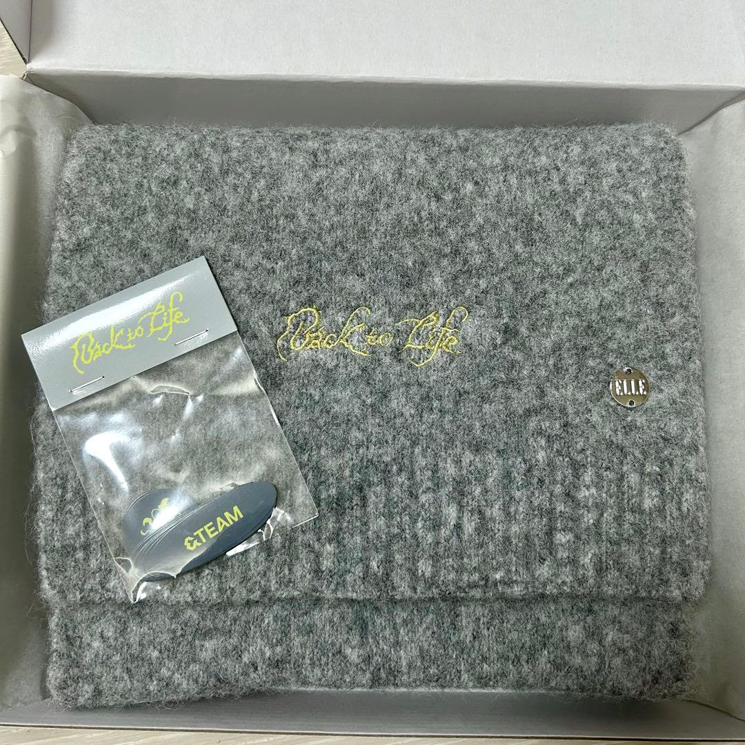 &TEAM Back To Life ショーケース　マフラー　ステッカー