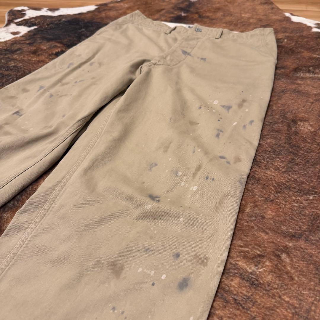 BOWWOW ペイント加工　チノパン