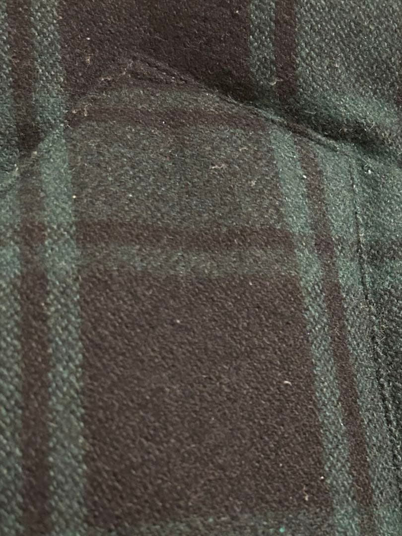 Ron Herman ロンハーマン ボア レザー ダウンベスト グリーン