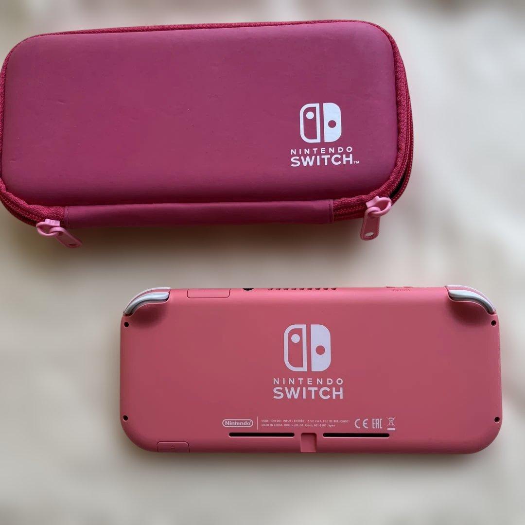 Nintendo Switch Lite 本体とケース　任天堂　箱なし　中古品