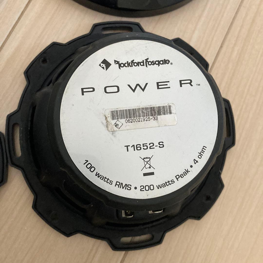 最終値下げ　Rockford Fosgate T1652-S スピーカー