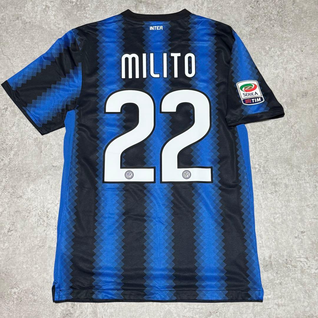 インテル 10/11 #22 ミリート ユニフォーム