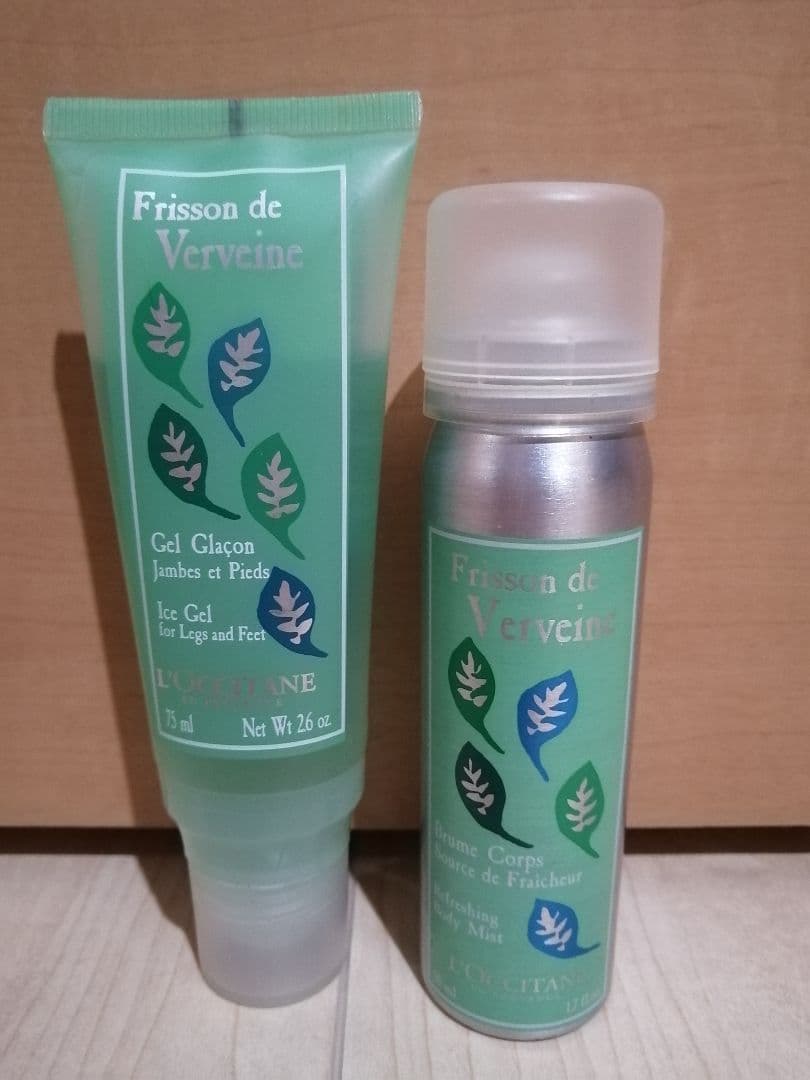 ロクシタン　アクアヴァーベナ　クールレッグジェル　クールミスト