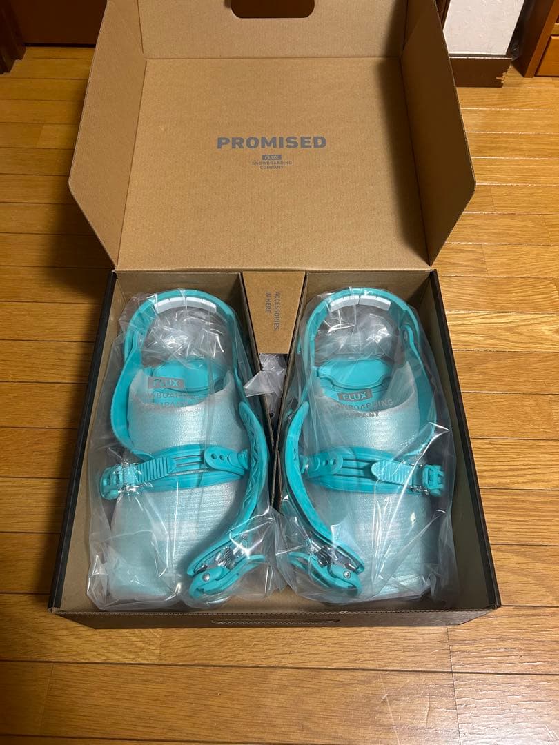25-26 FLUX DS TURQUOISE Sサイズ 新品未使用 保証書付