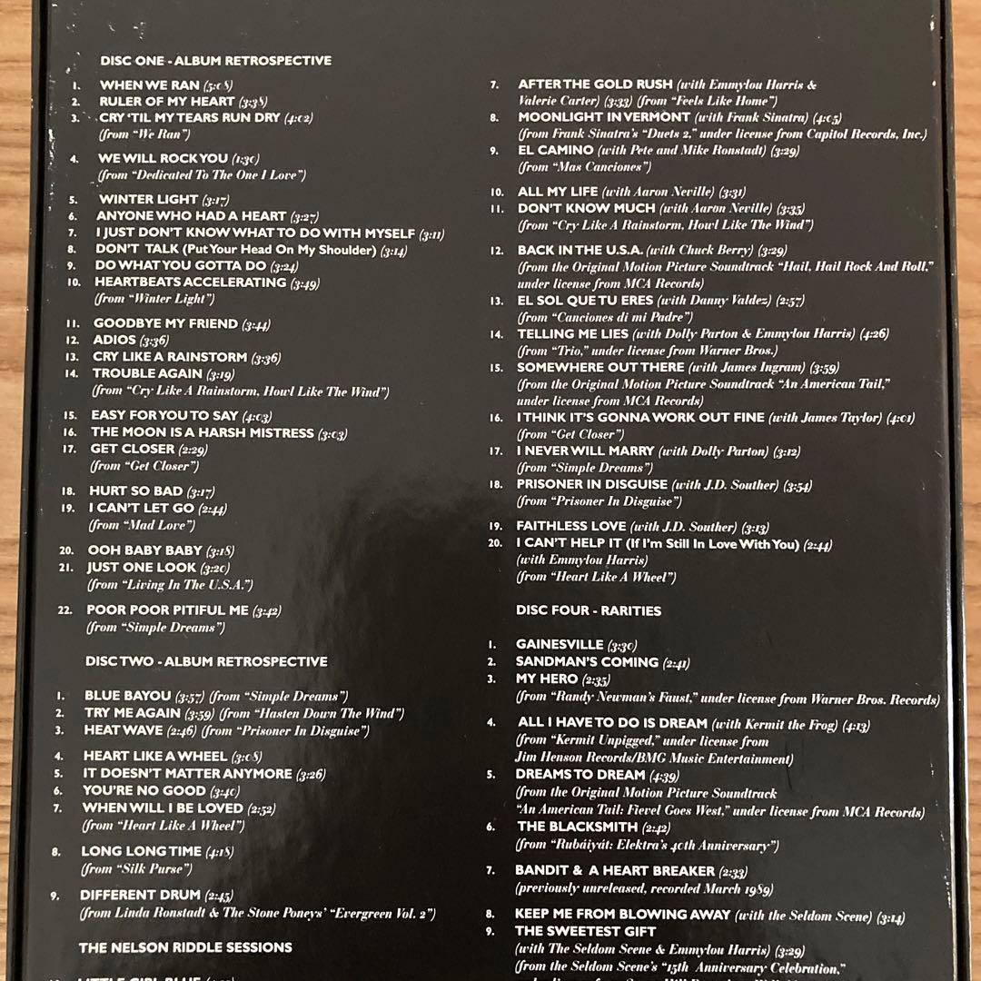 リンダ　ロンシュタット　Box SET