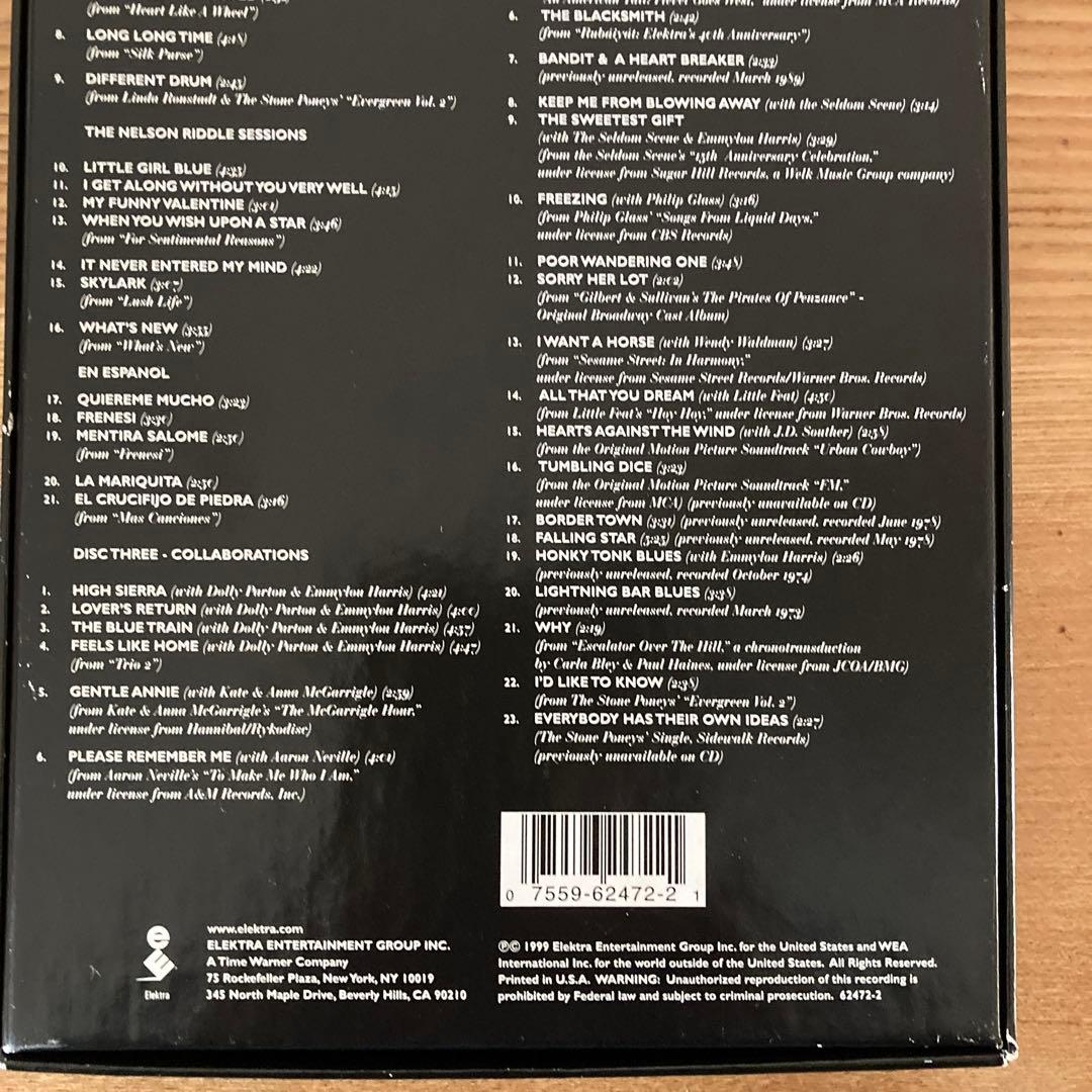 リンダ　ロンシュタット　Box SET