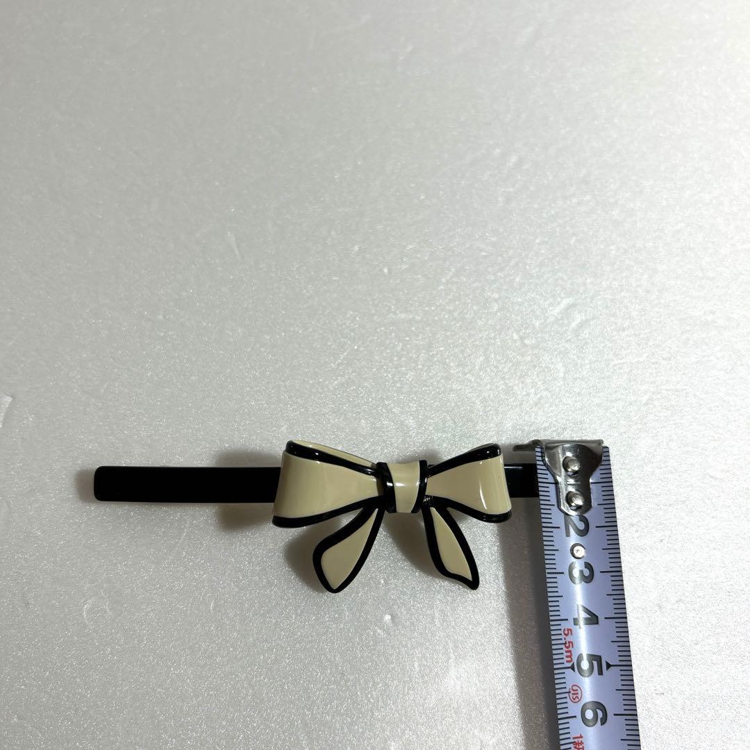 アレクサンドルドゥパリ リボン バレッタ ヘアアクセサリー