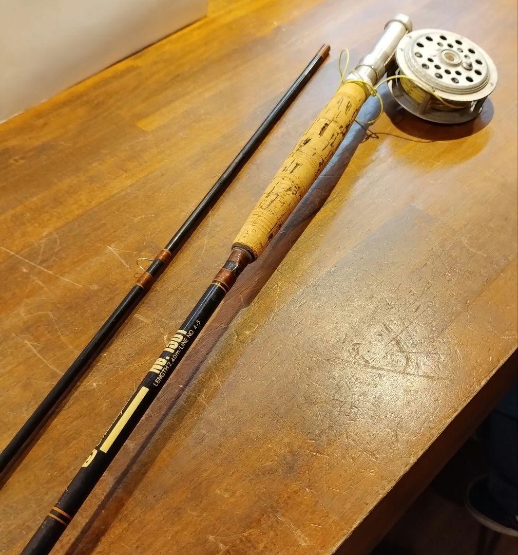 シェイクスピア エクセレント2　1503フライロッド リールセットオールドロッド