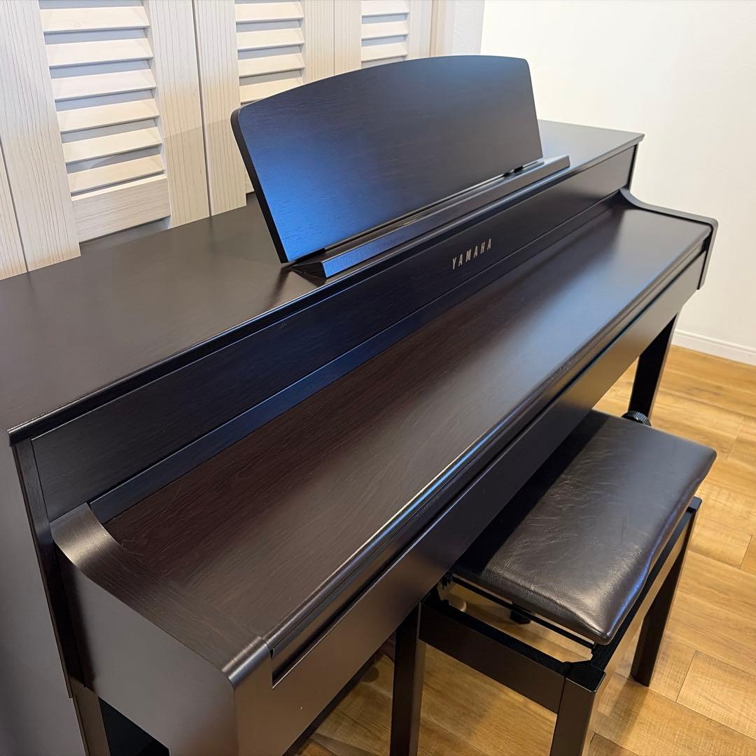 YAMAHA 電子ピアノ　Clavinova CLP645 ダークローズ