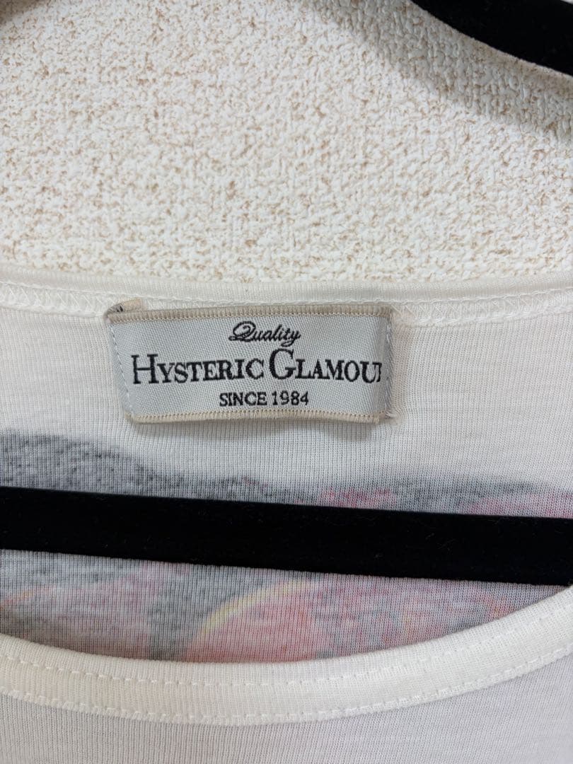 HYSTERIC GLAMOUR 半袖Tシャツ スカル ストロベリー