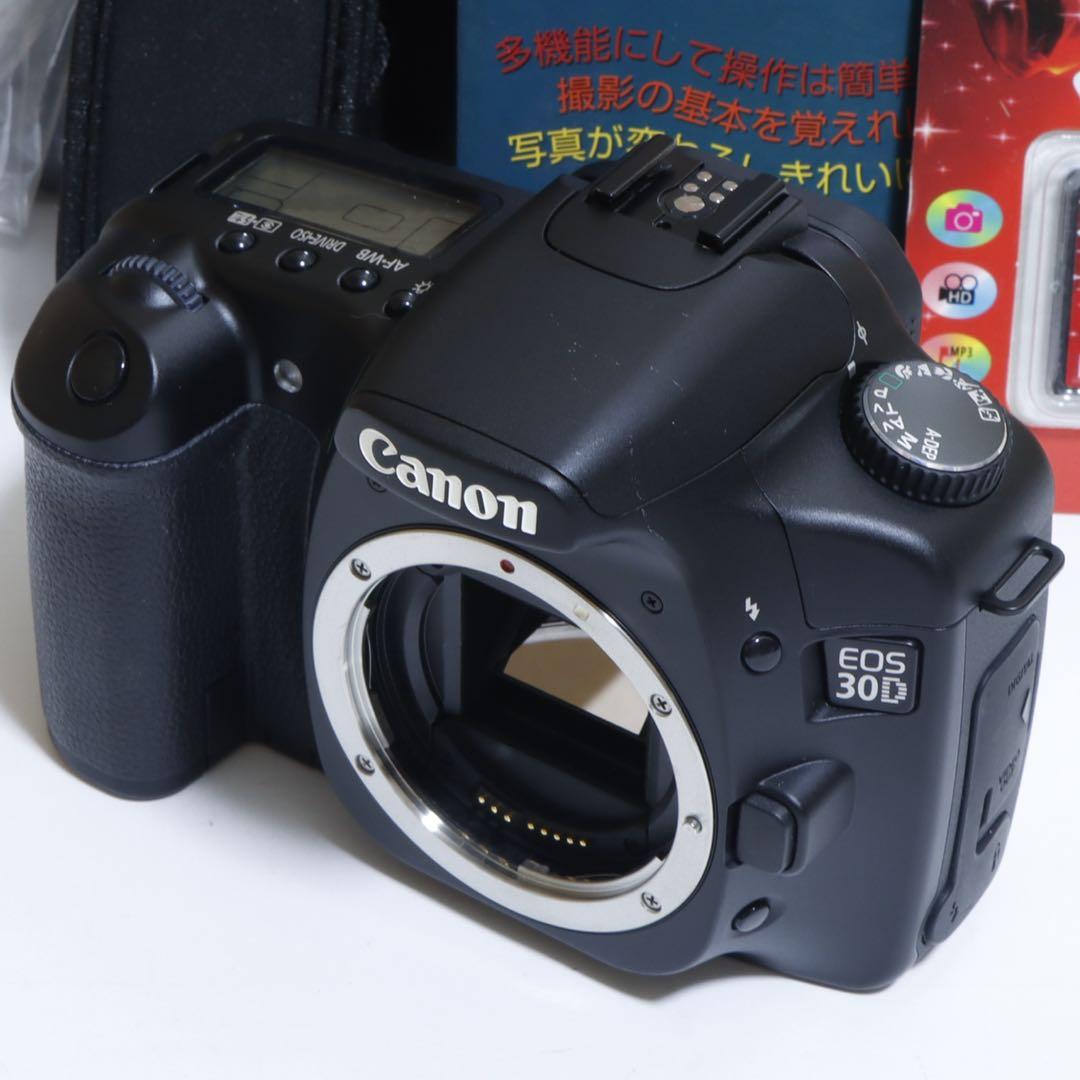 ☆スマホに送れる一眼レフ☆本格入門機!!⭐︎ キャノン EOS 30DISセット♫