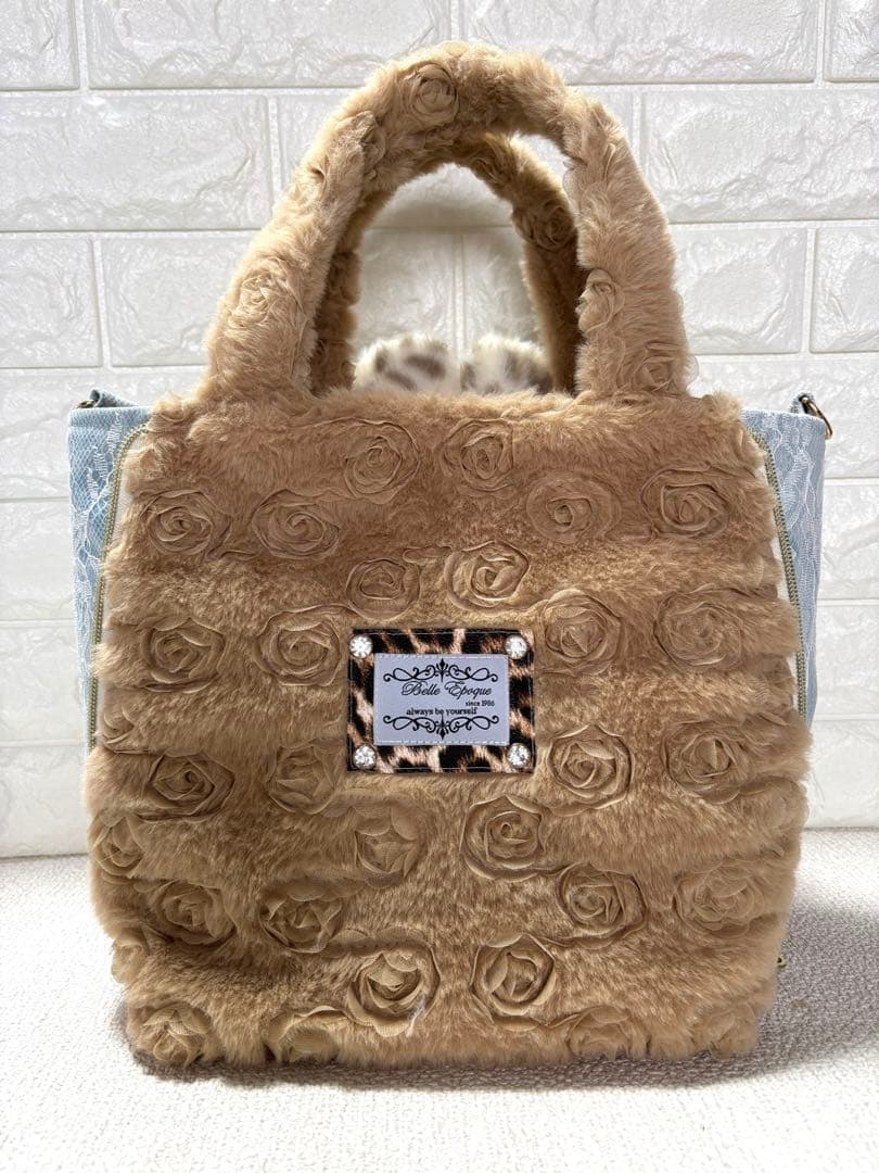 も*❤様 コヤンイサムチョン　サイドファスナーバッグ　ベージュ　サンダちゃん　う