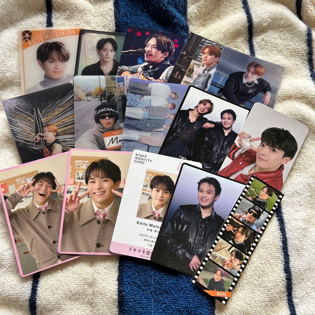 TravisJapan トラジャ 松倉海斗 トレカ ステッカー セット