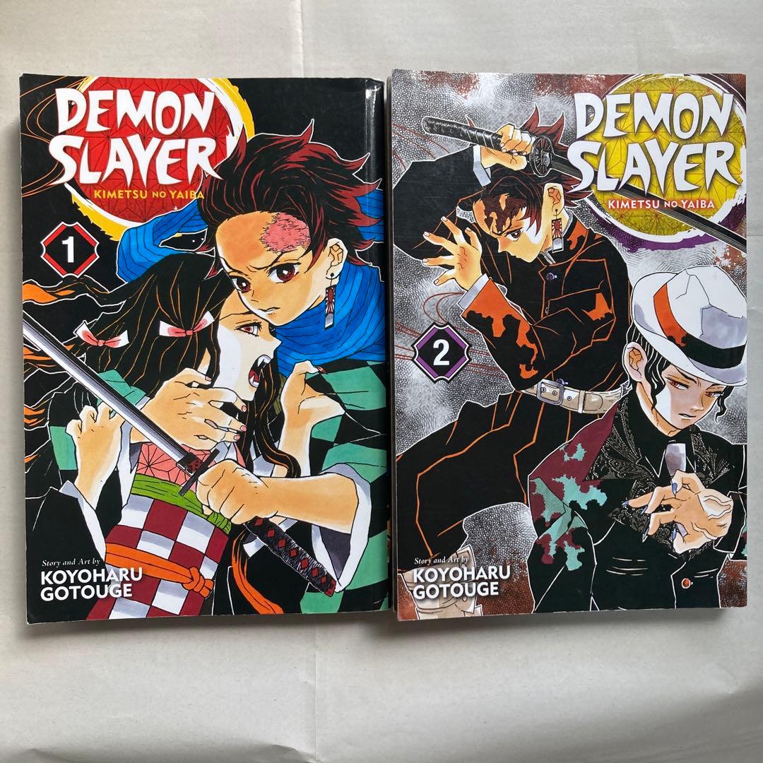 Demon Slayer Kimetsu no Yaiba 鬼滅の刃　洋書　英語
