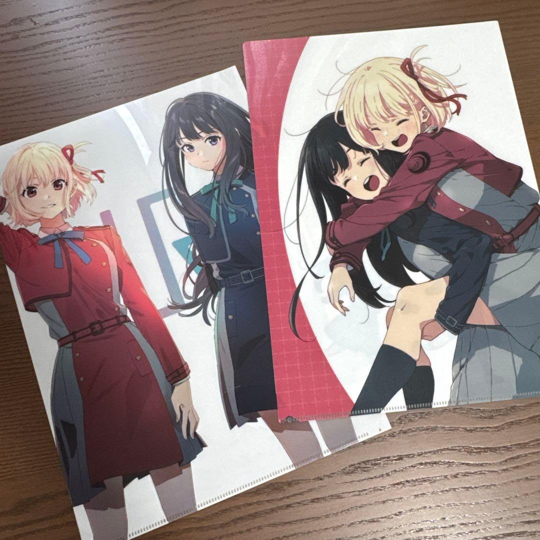 リコリコ同人誌3冊+クリアファイル2枚