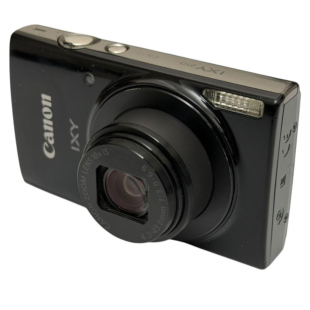 値下不可 Canon IXY210 黒 ブラック デジカメ コンデジ