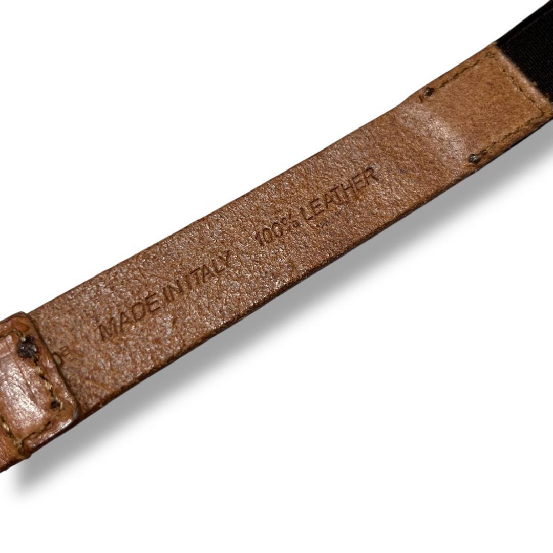 DSQUARED２　ディースクエアード　レザー サスペンダーベルト 希少品