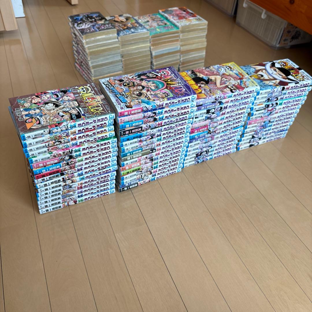 ONE PIECE 1巻から104巻と106巻