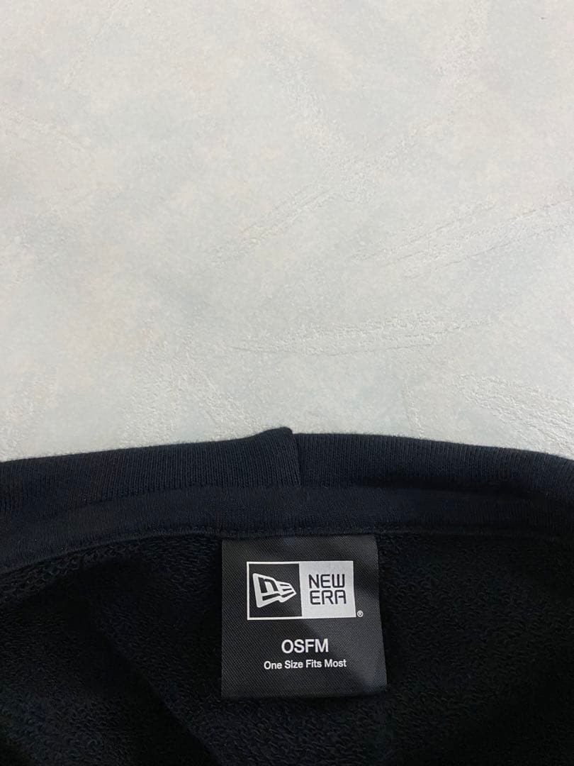 美品 NEW ERA プルオーバーフーディーワンピース ウーマンフリーサイズ