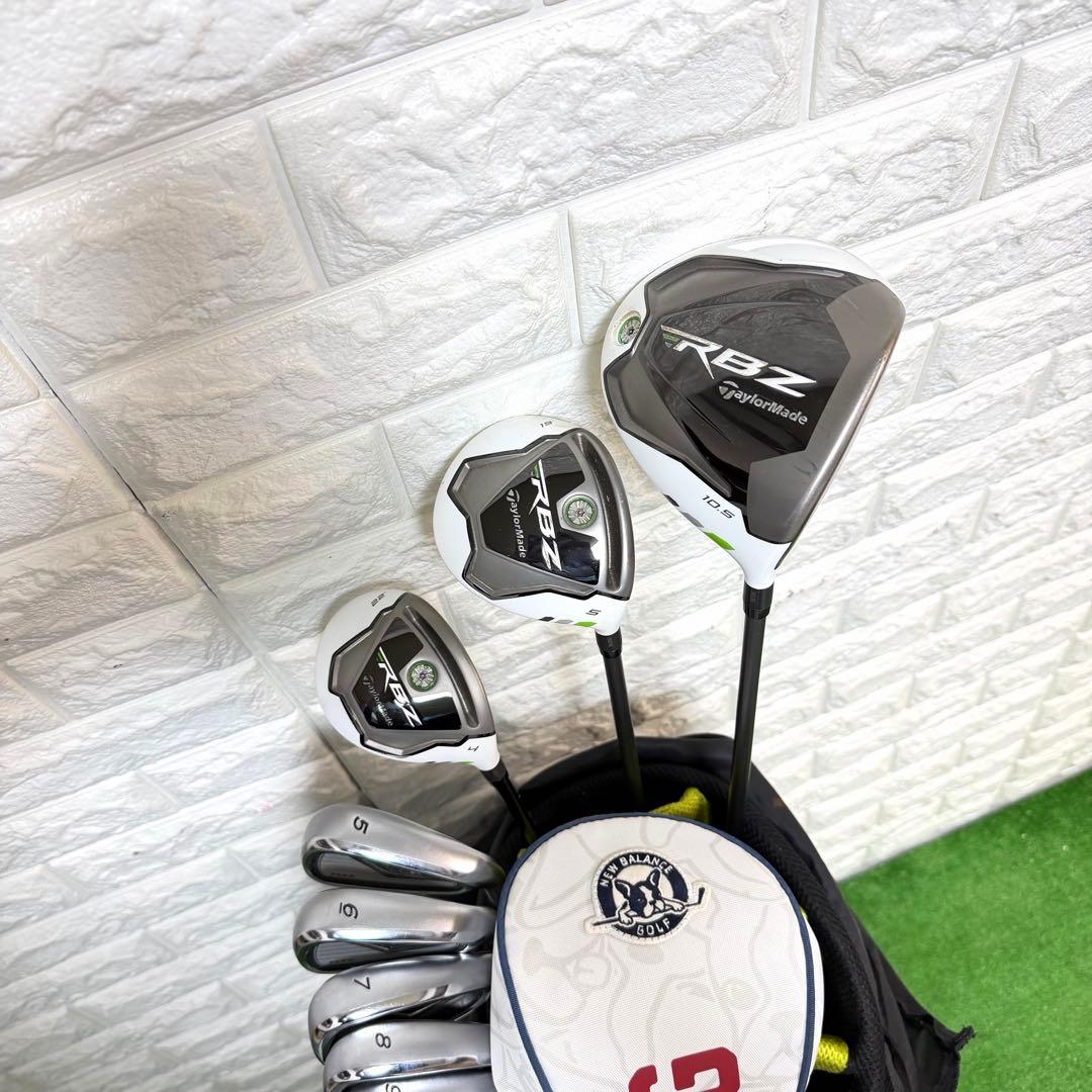 ゴルフセット　豪華　テーラーメイド　フルセット　ラウンド仕様　飛距離抜群　良好