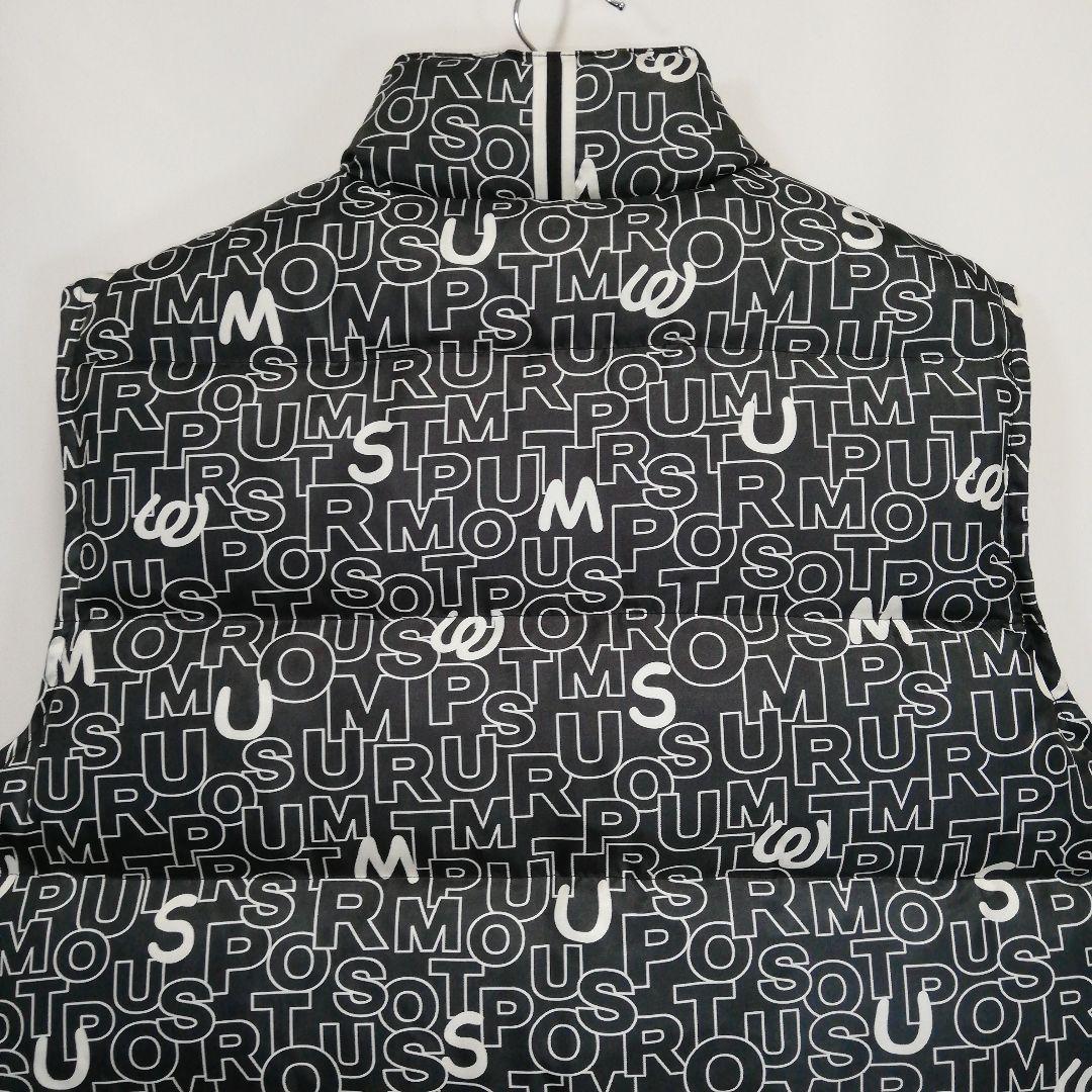 M・U SPORTS ダウンベスト ロゴ ゴルフウェア メンズ エムユースポーツ