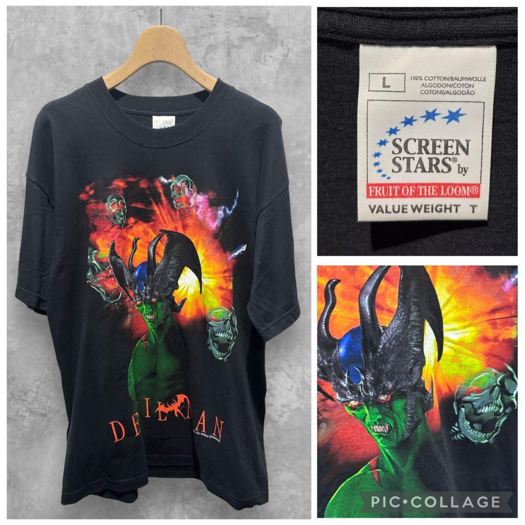 デビルマン Tシャツ ユーロスクリーンスターズ L