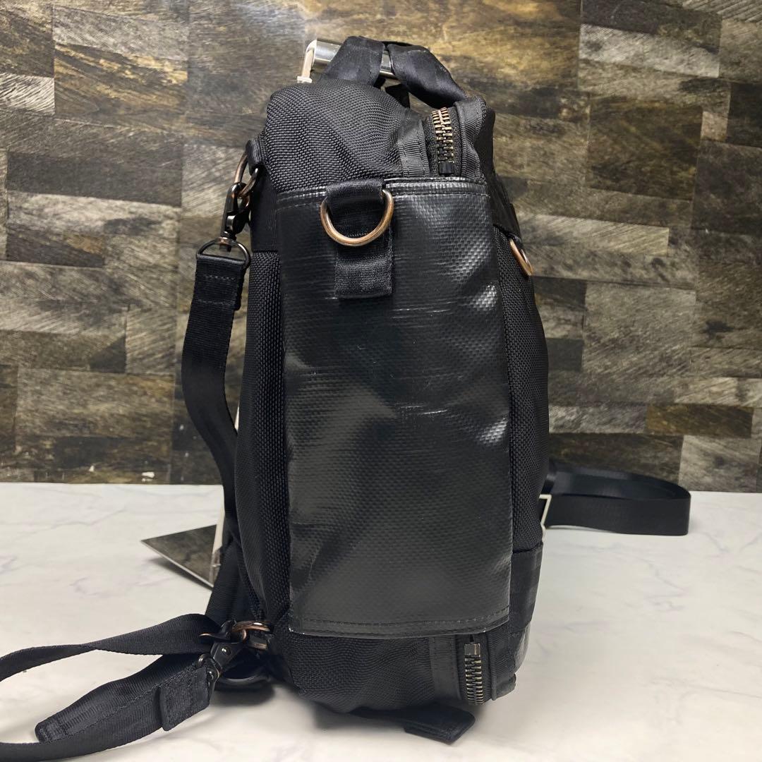 ポーター ヒート 3way ビジネスバック キャンバス 黒 A4可