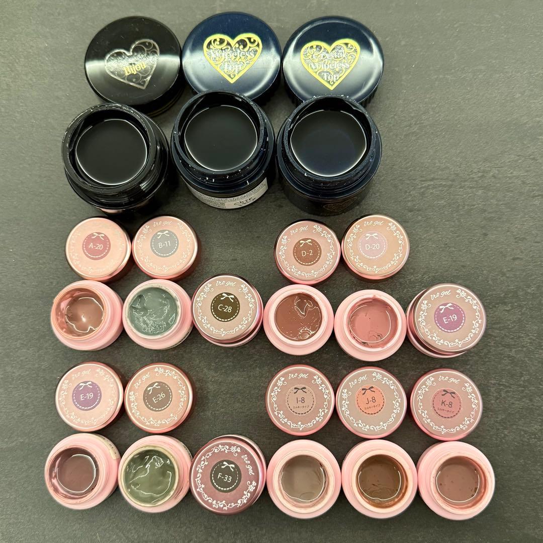 美品 クリア・カラージェル・インクなど66個セット！まとめ売り　プレゼント付♪