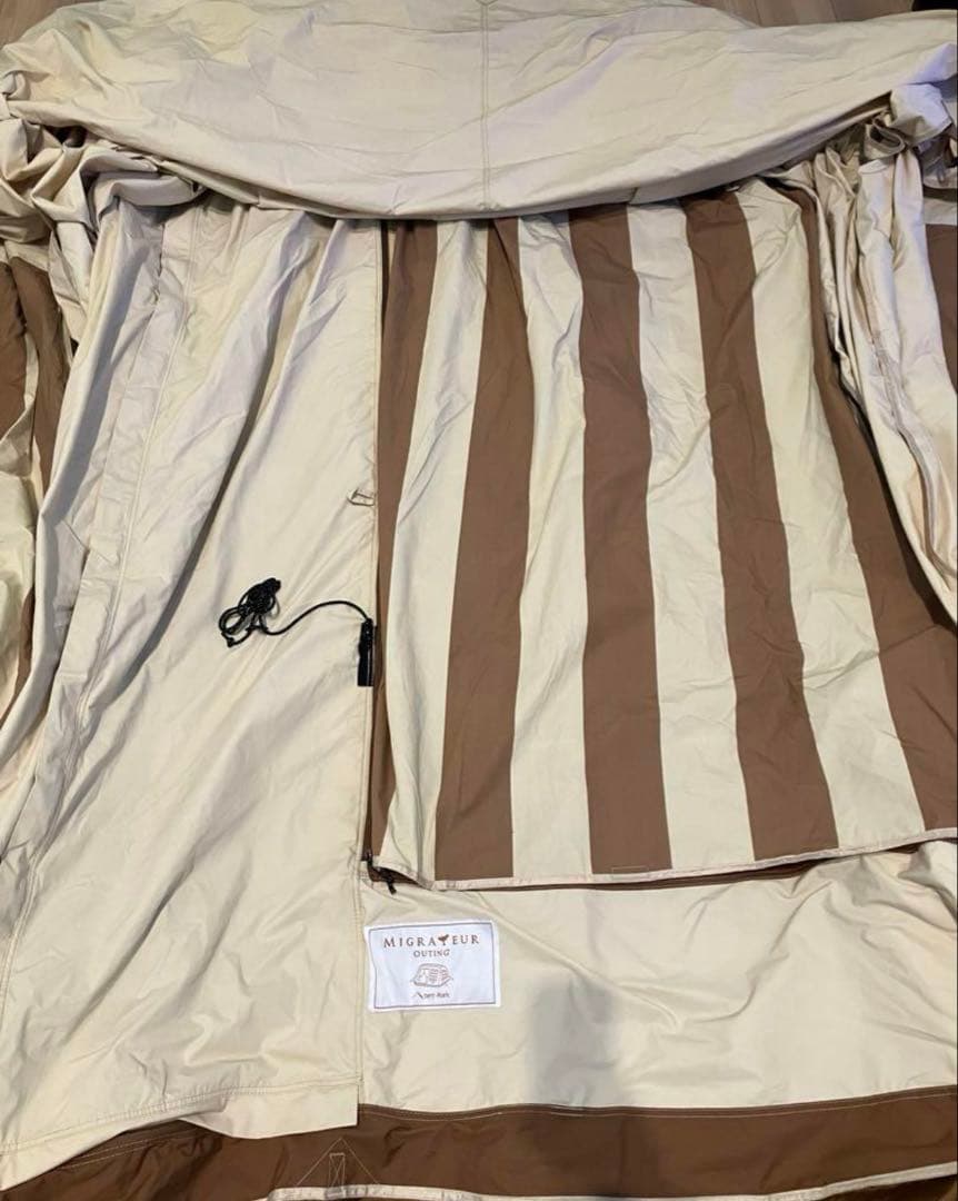 テンマク ミグラテール 純正グランドシート付き