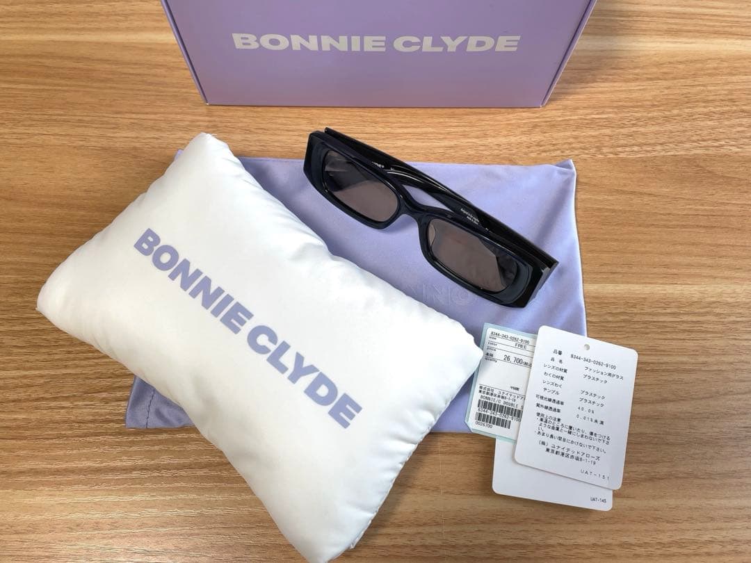 新品タグ付 BONNIE CLYDE DOUBLE SLAP サングラス