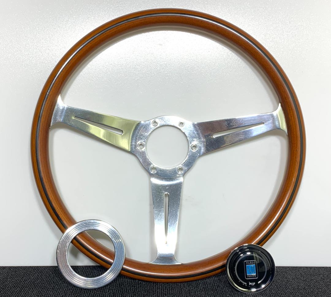 ナルディ クラシック ウッド ホーンリング・ホーンボタン付 極上美品 希少
