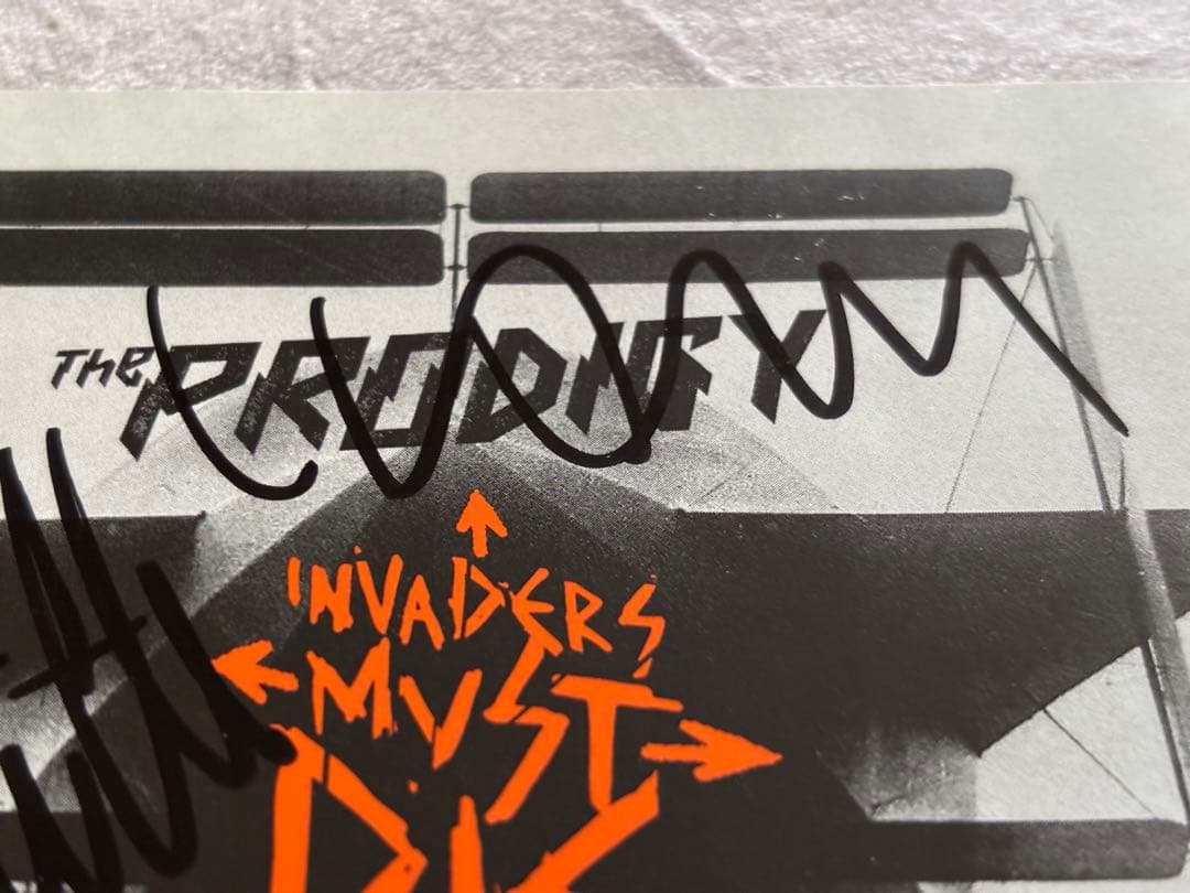 レア　ザ・プロディジー　The Prodigy直筆サインCD キースフリント