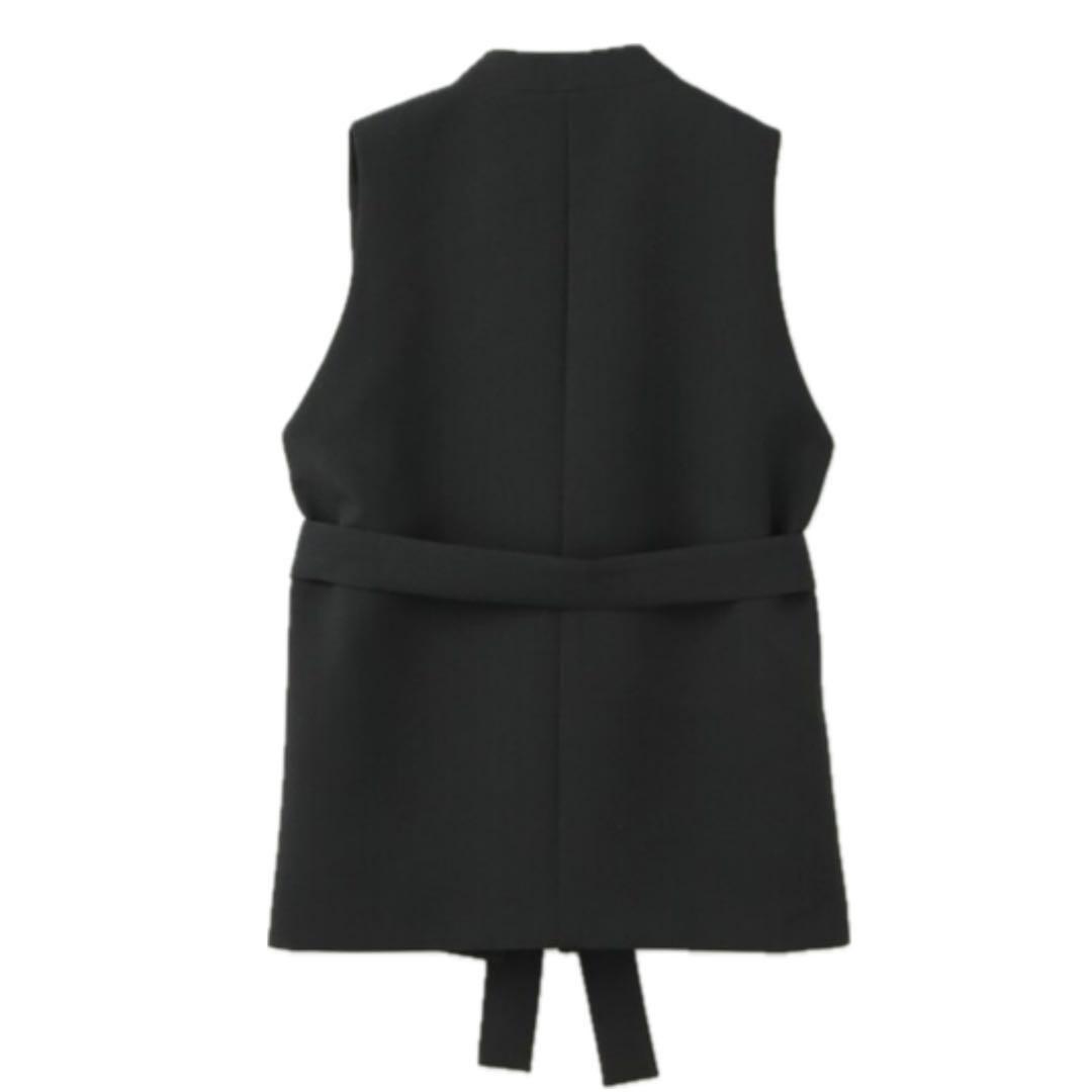 人気 2024 マルゥユナイテッドアローズ ウエストベルトジレ 黒