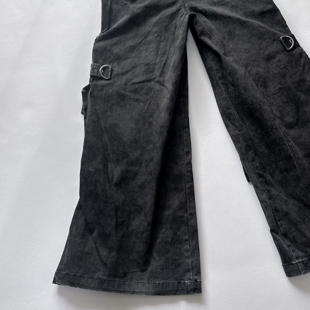 Y2K ベルト ギミックカーゴパンツ　平成　ワイドパンツ