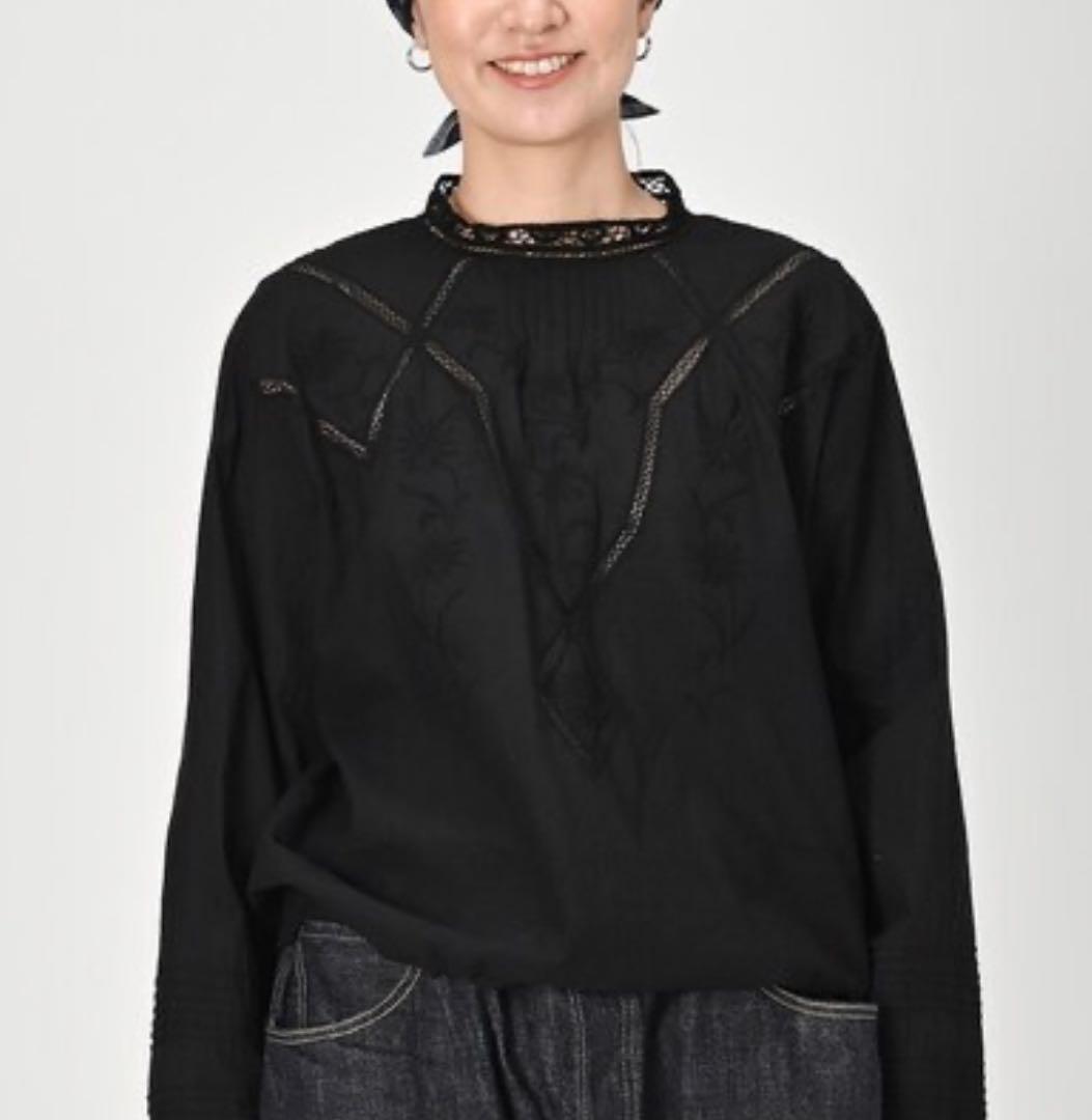 45R インドカディのリボンレースde Tシャツ