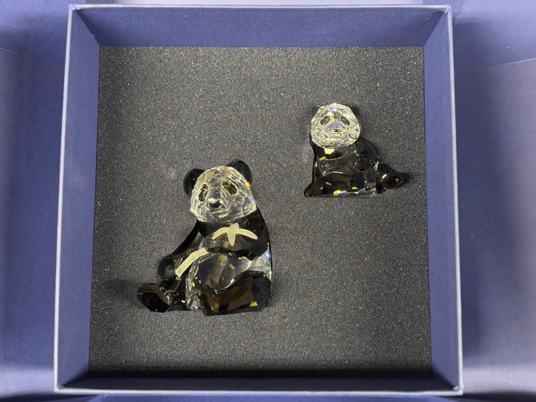 スワロフスキー 2008年 ワイルドライフ 希少な野生動物 パンダ SCS限定