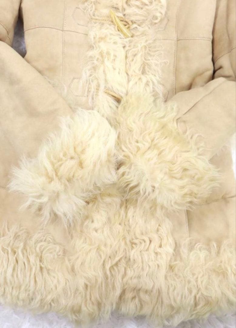 雑誌掲載完売 ME COUTURE ムートンダッフルコート 定価13万5000円