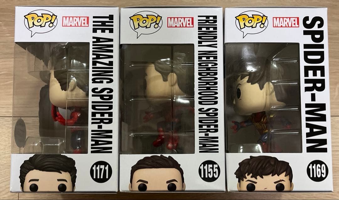 【超希少】Funko スパイダーマン No way  3体セット