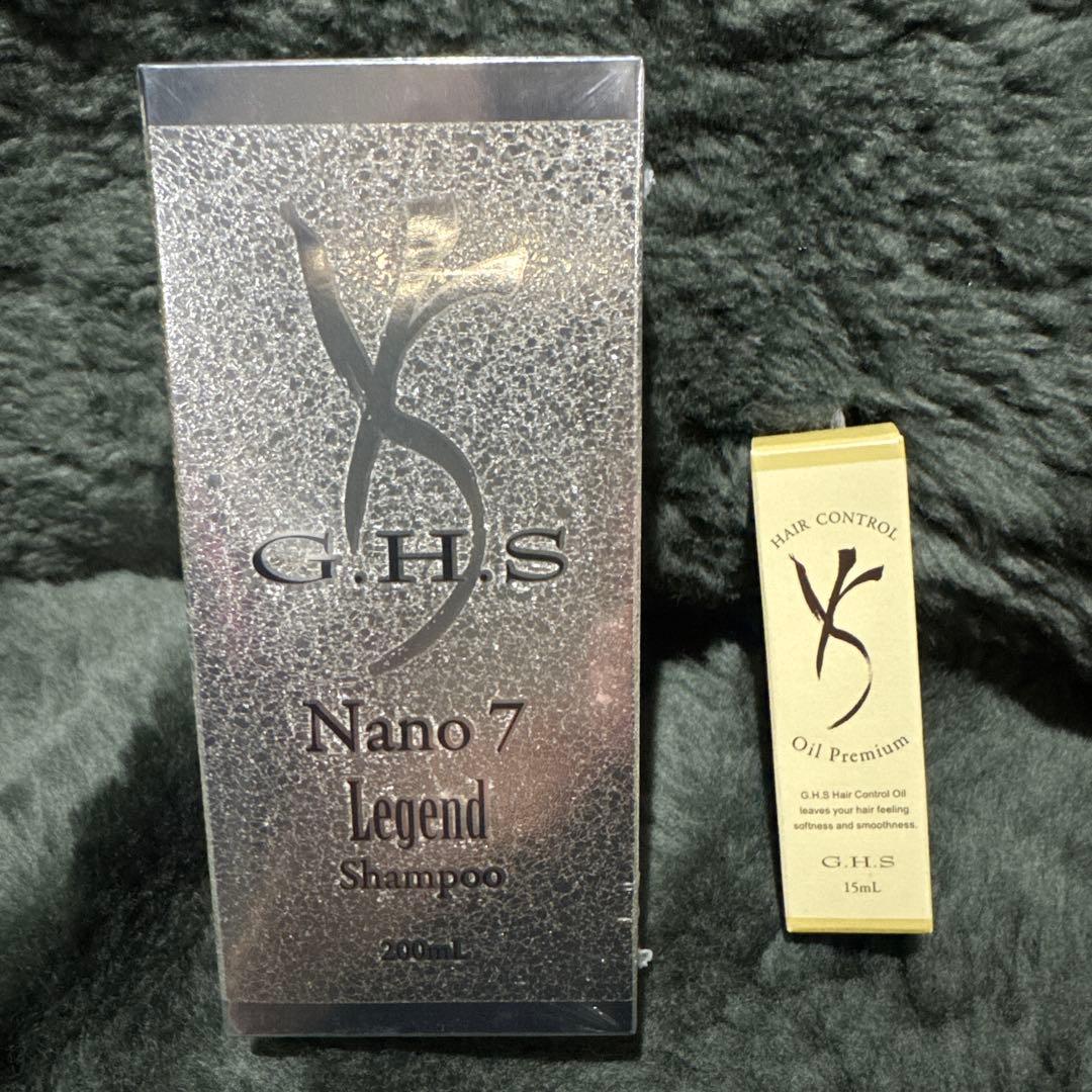 GHS ナノ7 レジェンドシャンプー Lシャンプー 200mL➕オイル 新品