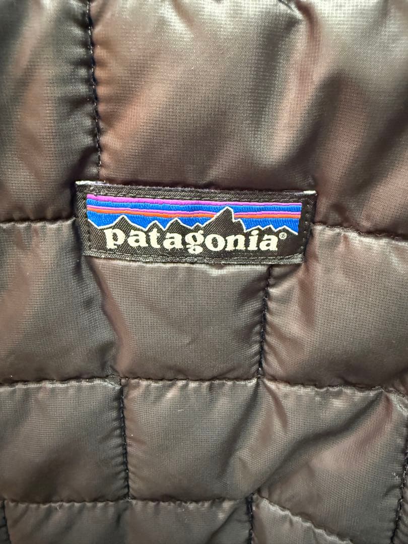 patagonia ブラック M's Nano Puff Vest