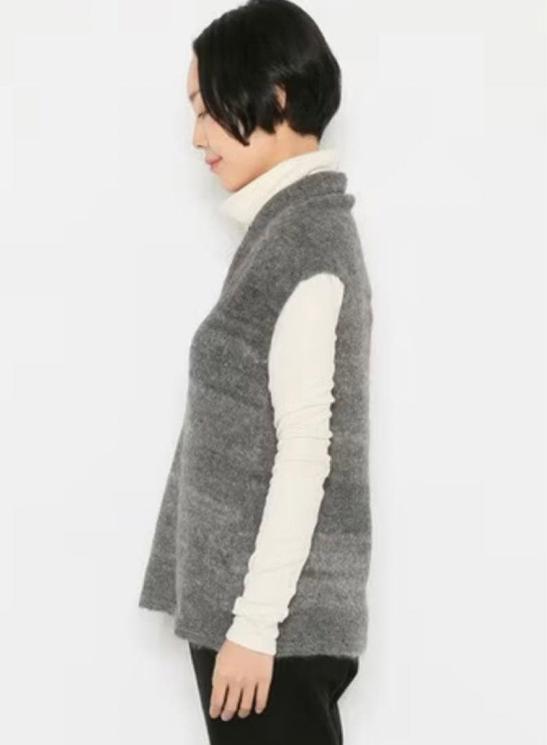 PUENTE プエンテ　手紡ぎイカベスト