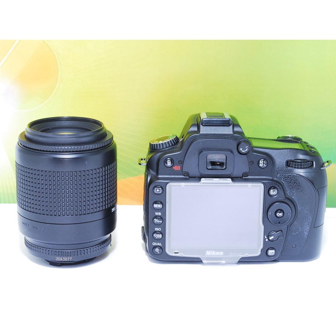 美品✨望遠レンズセット✨Nikon D90 美品 ニコン AF 80-200mm