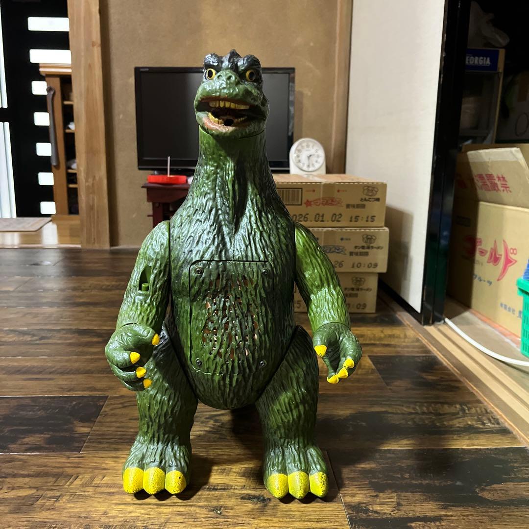 ◆ゴジラ◆ポピー ジャンボザウルス◆当時 / ソフビ◆1978年当時物/日本製