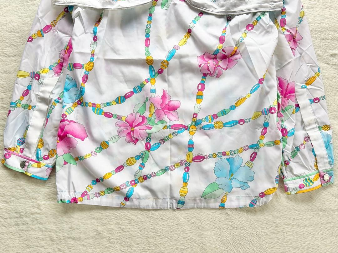 レオナール　LEONARDO ナイロン　パーカー　ジャケット