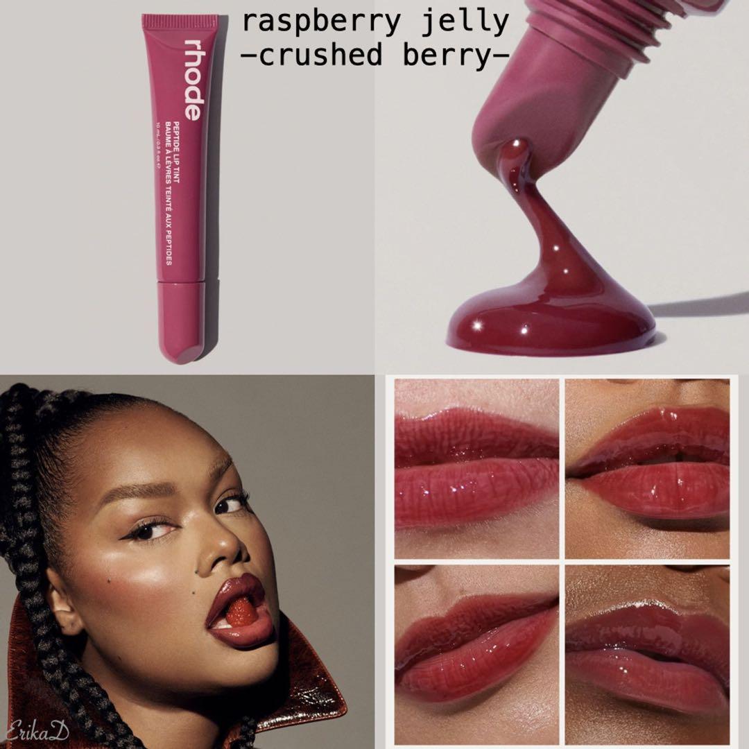 確実正規品rhode ペプチドリップティント ロード ラズベリーjelly 2本