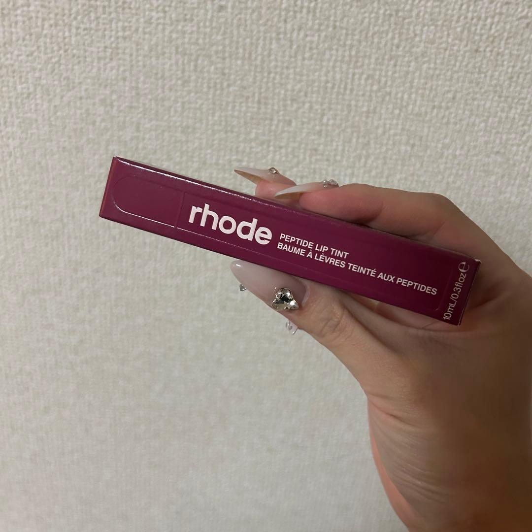 確実正規品rhode ペプチドリップティント ロード ラズベリーjelly 2本