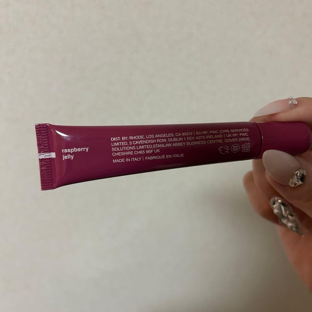 確実正規品rhode ペプチドリップティント ロード ラズベリーjelly 2本