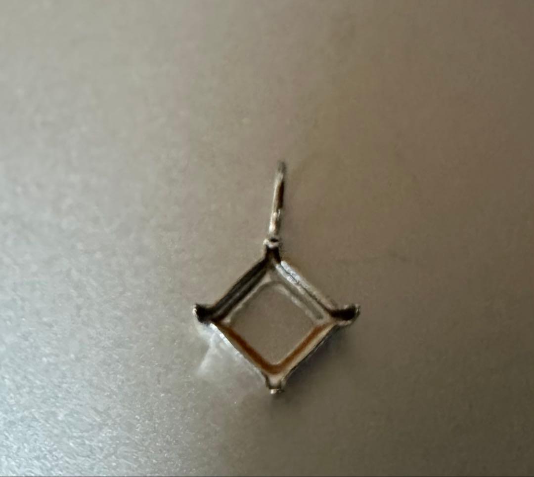 【シンページ】PT 5角 ペンダントトップ 2個