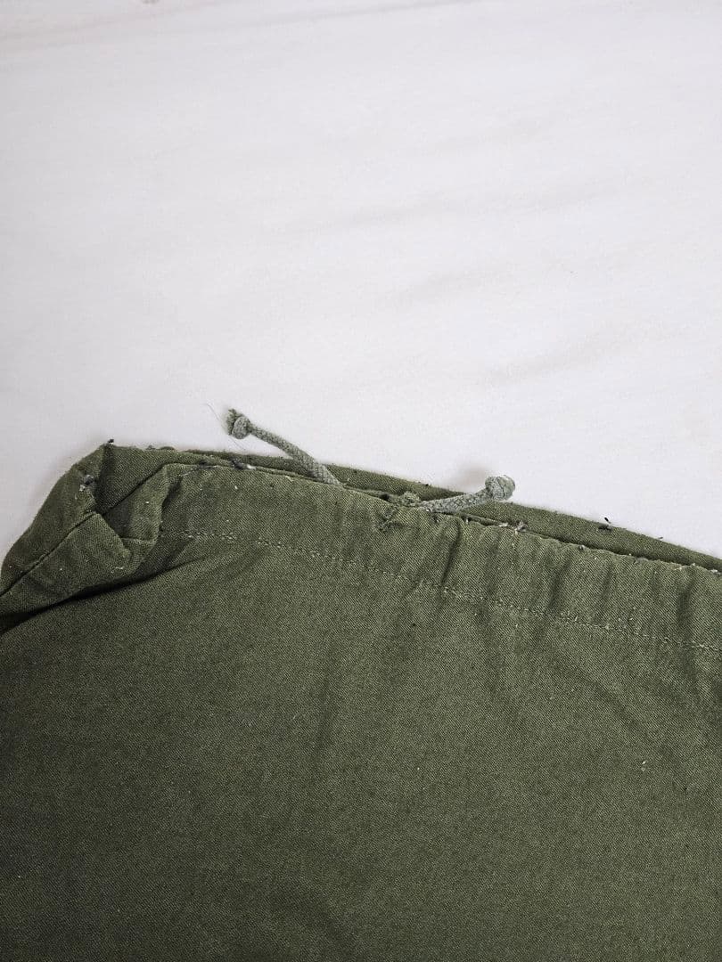 し*】様 【美品・激レア】1974年製 米軍実物 オリーブ m-65 カーゴパン