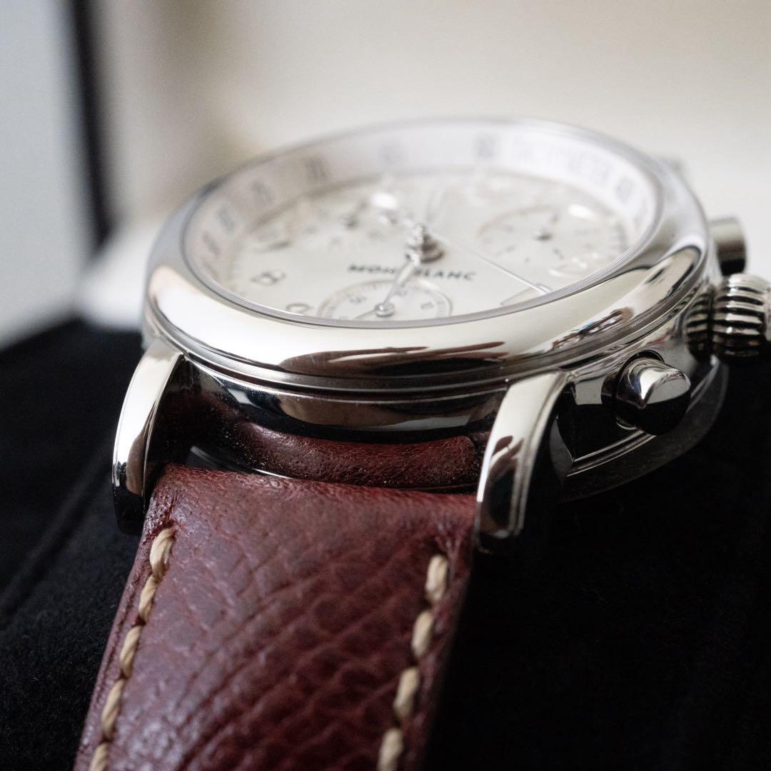 MONTBLANC 7039 MEISTERSTUCK クロノグラフ 腕時計